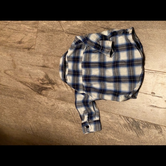 Baby boy plaid button up - Picture 2 of 2